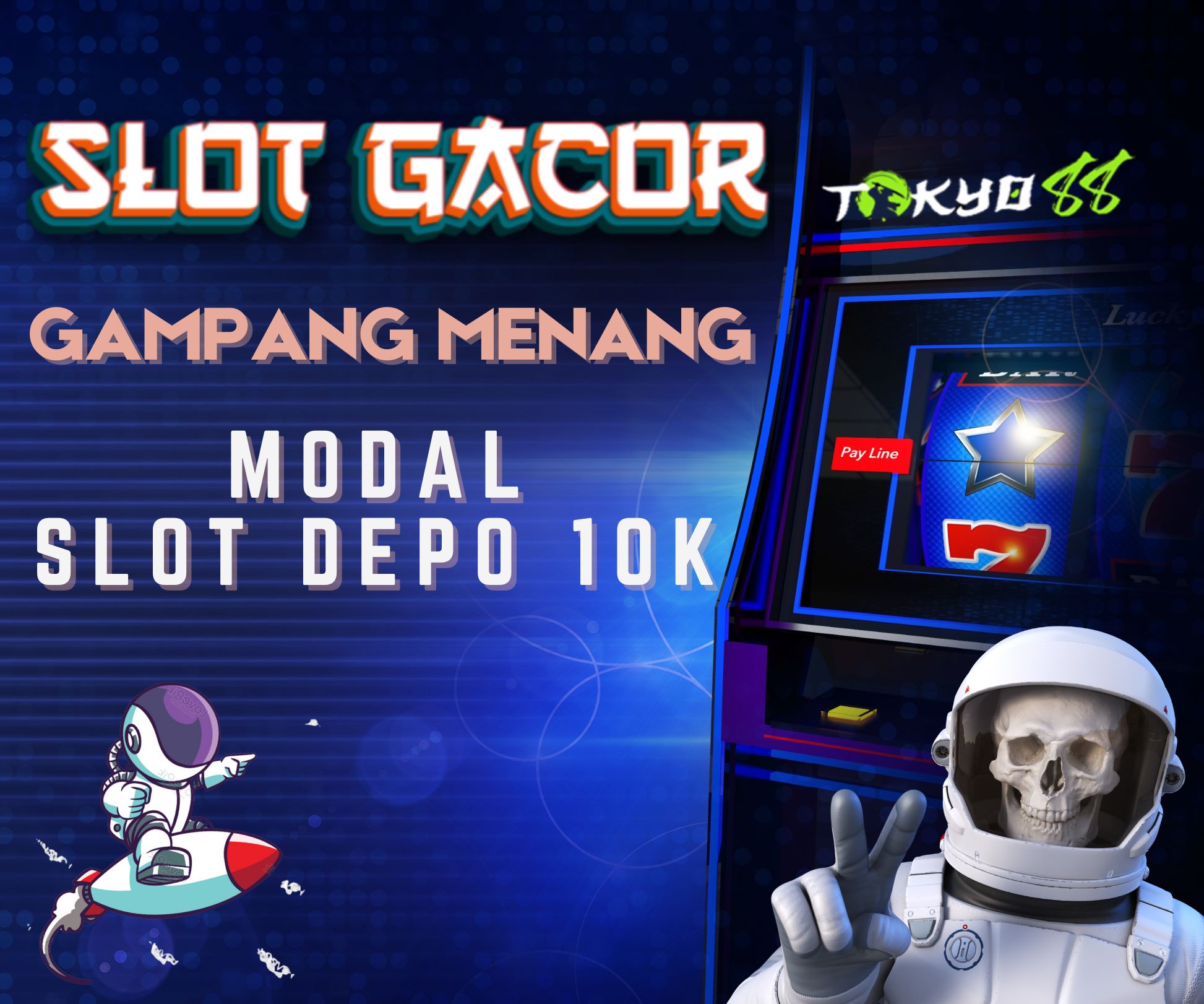 Conquer the Cosmos: Slot QRIS, Spaceman, and Slot Gacor Gampang Menang Quests